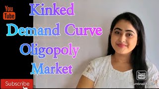 Kinked Demand Curve Model of Oligopoly Sweezy Model Sticky Price Easy explanation [upl. by Odlaner616]