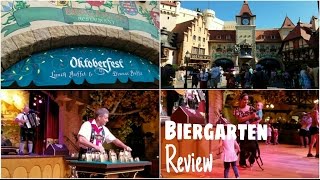 Biergarten Restaurant Review  Epcot Walt Disney World Resort [upl. by Deron757]