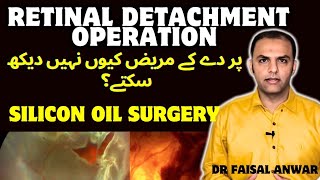 What is Right Time for Retinal Detachment Surgery  Dr Faisal Anwar Eye Surgeon drfaisalanwar [upl. by Bauer411]