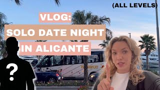 REAL LIFE ENGLISH  Date night in Alicante [upl. by Rocher281]