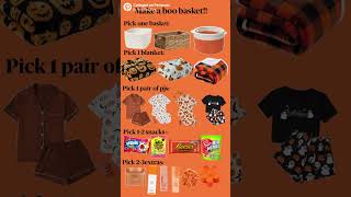 whos your boo basket going to 🍁🧣🧶🍁 trending halloween boobasket video [upl. by Ayot]