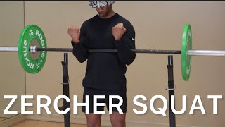 HOW TO DO A ZERCHER SQUAT [upl. by Florence]