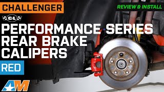 20092020 Challenger CampL Performance Series Rear Brake Calipers Review amp Install [upl. by Nirahs]