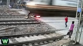 Tragic Shocking Train Collisions and Mistakes Filmed Seconds Before Disaster Thatll Freak You Out [upl. by Aerdnac]