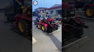 Wholesale of 35HP Wheeled Compact Tractor with Rotary Tillers [upl. by Eillac]