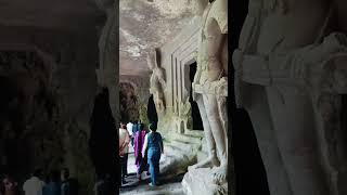 Elephanta caves in mumbai mahadev om jyotirling caves elephantacavesmumbai mumbai buddha [upl. by Viviane]