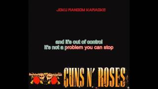 Guns N Roses  Garden Of Eden Karaoke [upl. by Darleen]