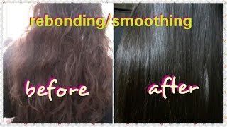 RebondingSmoothingStep by StepPermanent hair straighteningDone professionalyEasy To Learn [upl. by Llenaej889]