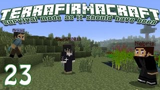 Terrafirmacraft Reloaded  E23  Grain Monster Minecraft [upl. by Dnyletak]