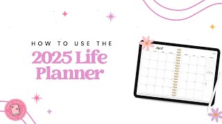 How to use the 2025 Life Planner from Paper Hearts Planners [upl. by Ailadi36]