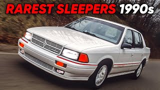 RAREST Sleeper Cars of the 90s You Didn´t Know About [upl. by Ardiedak]