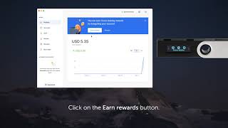 Earn Tezos rewards through staking in Ledger Live [upl. by Glennis144]