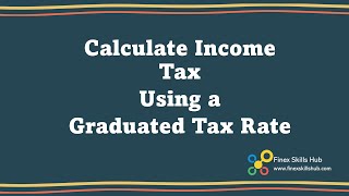 Calculate Income Tax PAYE using Graduated Tax Rates LAMBDA  Bernard Obeng Boateng [upl. by Matless405]