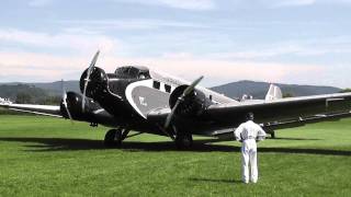 Ju 52  Start in Bensheim [upl. by Ahsuat500]