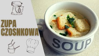 LIDLOMIX Przepisy  Kremowa Zupa Czosnkowa  Monsieur Cuisine Connect [upl. by Ametaf144]