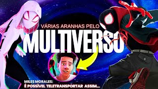 Homem Aranha Através do Aranhaverso  Assista ao Filme Completo Que Ultrapassou Limites [upl. by Euh]