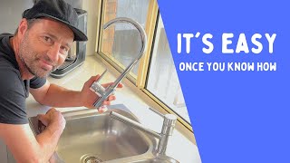 Its easy to replace your kitchen tap DIY [upl. by Adaiha310]