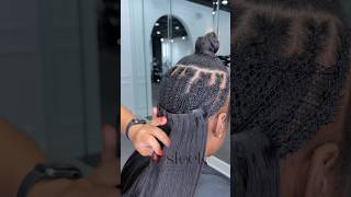 How to Install Clip In Hair Extensions  Kinky Straight clipinextensions humanhairextensions [upl. by Ravi]