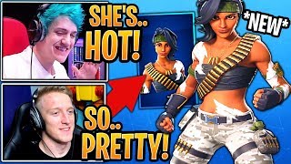 Streamers React to the NEW Bandolette Skin in the Item Shop  Fortnite Moments [upl. by Octavius]