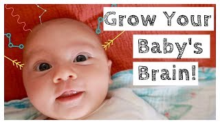 BABY PLAY  HOW TO PLAY WITH 03 MONTH OLD NEWBORN  BRAIN DEVELOPMENT ACTIVITIES [upl. by Asiral562]