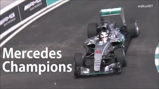 Mercedes Stars amp Cars 2015 Mercedes Champions 2015 Formel 1 DTM  AMG Customer Sports  Formel 3 [upl. by Aidnyc]