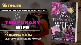 The Temporary Wife by Catharina Maura Audiobook Trailer [upl. by Esya]