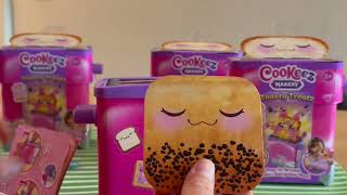 Unboxing 4 Cookeez Makery Toasty Treatz Is there a trick to avoiding dupes [upl. by Talich]