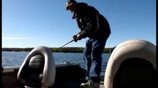 Bottom Bouncing For September Walleye On The Winnipeg River  Fishing Video [upl. by Mot]