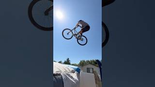 Coolest BMX backyardmtb dirtjump freeridemtb redbullbike mountainbikeriding bmx [upl. by Dnomso]