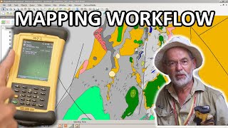 Geological Mapping Data Workflow [upl. by Anaehr]