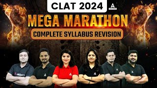 CLAT 2024  Complete Syllabus Revision for CLAT Exam  CLAT 2024 Preparation [upl. by Stavros841]