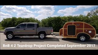 Teardrop Camper Build BnB42 [upl. by Arrec]