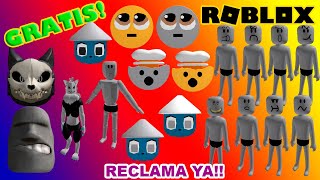 ⭐ITEMS GRATIS⭐RECLAMA YA 10 PERSONAJES Y 9 CABEZAS DINÁMICAS en el catálogo de roblox [upl. by Lekcim]