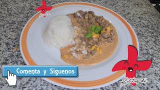 La mejor receta de Strogonoff de carne sin champiñón como para NIÑOS Fácil y Rápido PARA FLOJOS 😜😝 [upl. by Abekam]