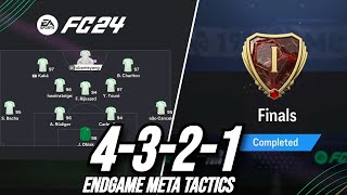 ENDGAME Rank 1 META Tactics Best 4321 Custom Tactics EA FC 24 [upl. by Claudelle382]