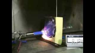 Propane Torch Test  Firesafe PIR after 10 mins [upl. by Idnam]