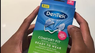 Dentek ComfortFit Dental Guard Review [upl. by Linette]