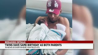 Northeast Ohio twins born on the same day as both parents [upl. by Lenox]