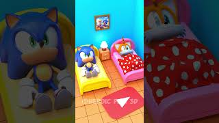 Tails Not Letting Sonic Sleep Peacefully 😄FunnyAnimation shorts blenderanimation [upl. by Kapor]