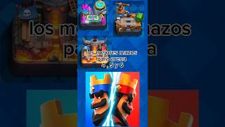 Los mejores mazos para arena 4  5 y 6 clashroyale mazosclashroyale [upl. by Lehcin345]