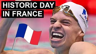 PARIS OLYMPIC SWIMMING DAY 2 FINALS RACE RECAP [upl. by Allit]