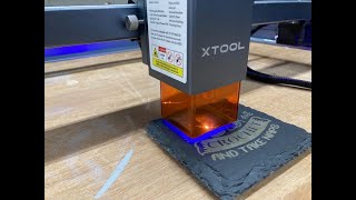 How to Center Graphics Using xTool D1 Laser [upl. by Enileoj]