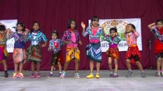 KIDs Lungi DANCE Performance at India Fest Milwaukee [upl. by Gunter]