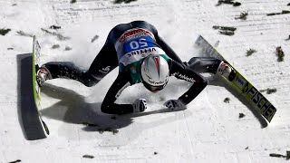 Crazy Ski Jumping Crashes [upl. by Elime]