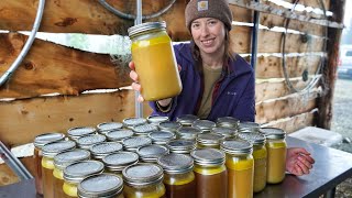 Processing Chickens amp Canning Broth at the Cabin [upl. by Hugo]