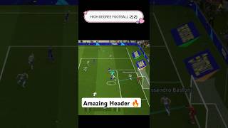 Amazing Header Goals 🔥 efootball football [upl. by Sikes]