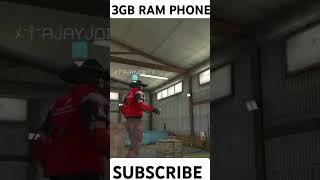 3 GB RAM PHONE  LAG PROBLAM freefire PSKAJAYJOD08 [upl. by Sorce]