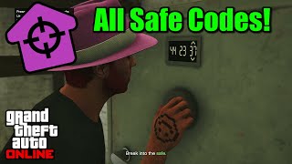 All Stash House Safe Codes Guide  GTA 5 Online [upl. by Ida]