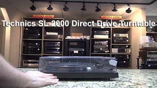 Technics SL2000 Direct Drive Turntable Overview [upl. by Roede]