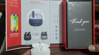 Audionic air buds 425 review and un boxing [upl. by Nnylkcaj]